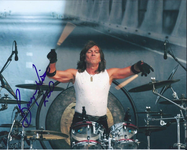 Bryan Hitt Signed Autographed 8x10 Photo REO Speedwagon Drummer B