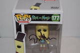 Dan Harmon Signed Rick and Morty MR POOPY BUTTHOLE 117 Funko Pop Figure COA