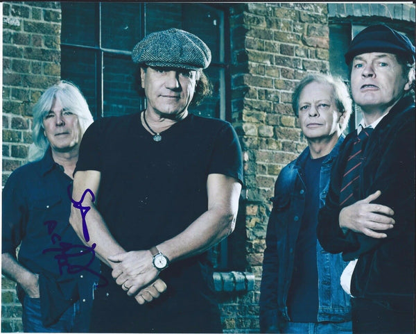 Stevie Young Signed Autographed 8x10 Photo AC/DC Guitarist Steve B