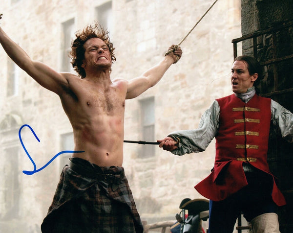 Sam Heughan Signed Autographed 8x10 Photo Outlander COA VD