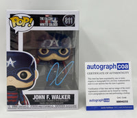 Wyatt Russell Signed Funko Pop The Falcon & Winter Soldier John Walker ACOA COA