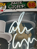 Alice Cooper Signed Autographed Funko Pop Rocks Figure #68 Beckett BAS COA