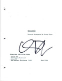 Willem Dafoe Signed Autographed PLATOON Full Movie Script COA