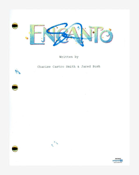 Stephanie Beatriz Signed Autographed Encanto Movie Script Screenplay ACOA COA