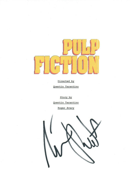Tim Roth Signed Autographed PULP FICTION Full Movie Script COA
