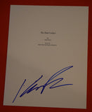 Kathryn Bigelow Signed Autographed The Hurt Locker Full Movie Script Director