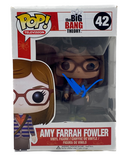Mayim Bialik Signed The Big Bang Theory Amy Farrah Fowler Funko Pop Beckett COA