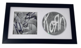 Korn Band Signed Autograph Requiem CD Framed Display Jonathan Davis x4 ACOA COA