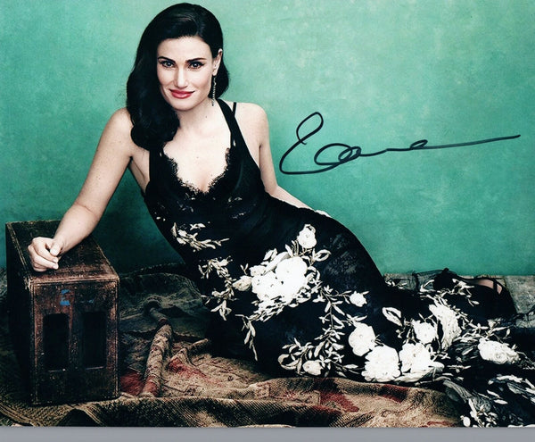 Idina Menzel Signed Autographed 8x10 Photo Elsa Frozen Wicked Rent COA VD