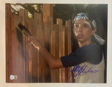 Ralph Macchio Signed Autographed 11x14 Photo The Karate Kid Beckett BAS COA