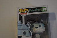 Dan Harmon Signed Rick and Morty SNOWBALL178 Funko Pop Figure Beckett BAS COA