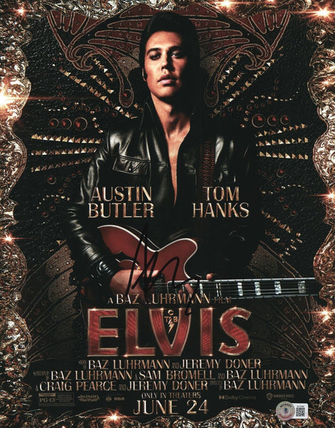 Austin Butler Signed Autograph Elvis Movie 11x14 Photo Presley Beckett COA