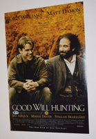 Matt Damon Signed Autograph 12x18 Photo Poster GOOD WILL HUNTING Beckett BAS COA