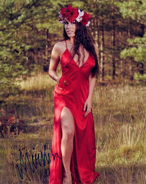 Merylin Nau Signed Autographed 8x10 Photo Model COA