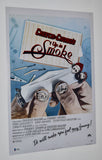 Cheech Marin & Tommy Chong Signed 12x18 Poster Up In Smoke Beckett BAS COA