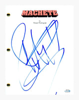 Jeff Fahey Signed Autographed Machete Movie Script Screenplay ACOA COA