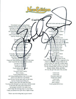 Bobby Brown Signed Autographed New Edition COOL IT NOW Song Lyric Sheet COA