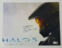 Steve Downes Signed Autographed 11x14 Photo Halo Master Chief Beckett COA