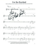 Anita Pointer Signed Autograph Im So Excited Lyric Sheet The Pointer Sisters COA