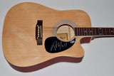 Post Malone Signed Autographed Acoustic Guitar Hollywood's Bleeding Beckett COA
