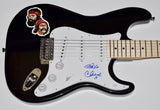 Cheech Marin & Tommy Chong Signed Autograph Electric Guitar Up In Smoke ACOA COA