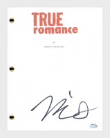 Michael Rapaport Signed Autograph True Romance Movie Script Screenplay ACOA COA