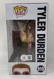 Brad Pitt Signed Autograph Fight Club Tyler Durden Funko Pop 919 Beckett COA