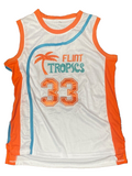 Will Ferrell Signed Semi-Pro Flint Tropics Jackie Moon Jersey Autograph BAS COA