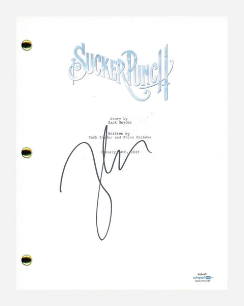 Zack Snyder Signed Autographed Sucker Punch Movie Script Screenplay ACOA COA