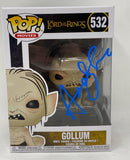 Andy Serkis Signed Autograph Funko Pop Gollum The Lord of The Rings Beckett COA