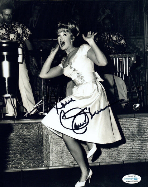 Connie Stevens Signed Autographed 8x10 Photo Stunning Actress Grease 2 ACOA COA