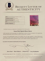 Kanye West Signed Autographed Graduation Vinyl Record Album LP Ye Beckett COA