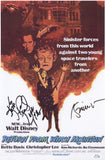Ike Eisenmann & Kim Richards Signed Return From Witch Mountain 11x17 Poster ACOA
