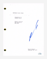 John Travolta Signed Autographed Saturday Night Fever Script Screenplay ACOA COA