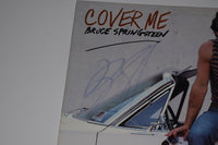 Bruce Springsteen Signed Autograph COVER ME Record Album LP Beckett BAS COA LOA