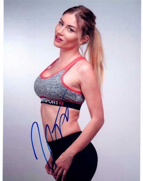 Justina Usaite Signed Autographed 8x10 Photo Model COA