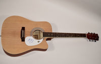 Austin Butler Signed Full Size Acoustic Guitar Elvis Presley Movie Autograph BAS
