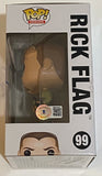 Joel Kinnaman Signed Autographed Funko Pop Rick Flag Suicide Squad Beckett COA