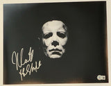 Nick Castle Signed Autographed 11x14 Photo Halloween Michael Myers Beckett COA