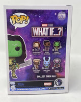 Zoe Saldana Signed Gamora Funko Pop What If Guardians of The Galaxy Beckett COA