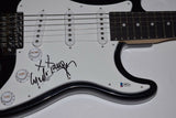 Cyndi Lauper Signed Autographed Electric Guitar Beckett BAS COA