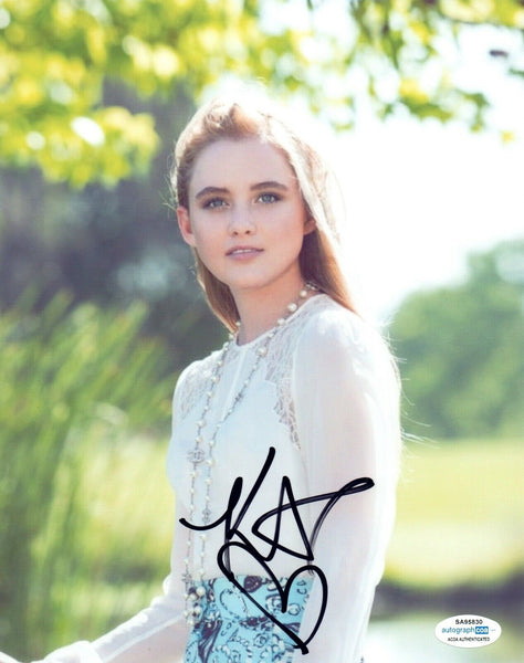 Kathryn Newton Signed 8x10 Photo Supernatural Paranormal Activity 4 ACOA COA