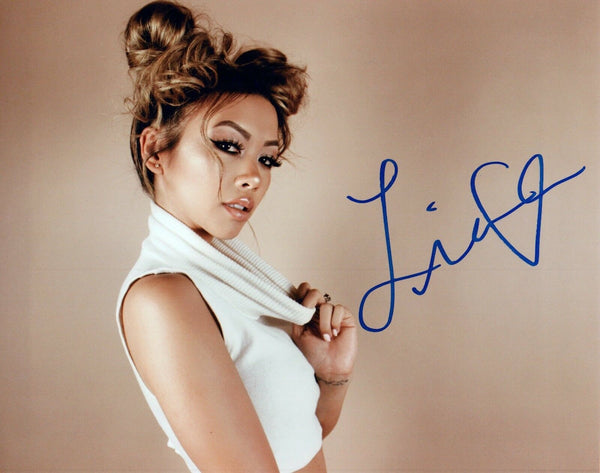 Liane V LianeV Signed Autograph 8x10 Photo Hot Sexy Instagram Model Singer COA