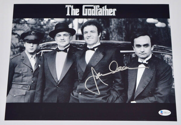 James Caan Signed Autograph 11x14 Photo The Godfather Sonny Corleone Beckett COA