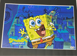 Tom Kenny Signed Autograph Spongebob Squarepants 12x18 Poster Photo Beckett COA