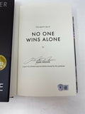 Mark Messier Signed Autograph No One Wins Alone HC 1st Edition Book Beckett COA