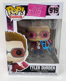 Brad Pitt Signed Autograph Fight Club Tyler Durden Funko Pop 919 Beckett COA