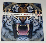 Thirty Seconds To Mars Signed Autograph This Is War Vinyl 2x LP Jared Leto COA
