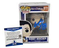 Adam Sandler Signed Funko Pop Figure Bobby Boucher The Waterboy #872 Beckett COA