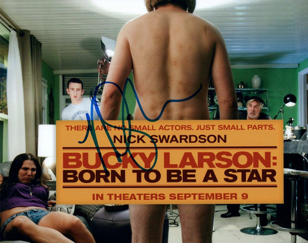 Nick Swardson Signed Autographed 8x10 Photo Bucky Larson Reno 911 COA